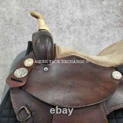 Bona Allen Western Roping Saddle, 15 Seat, Regular Tree (Read Description)