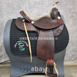 Bona Allen Western Roping Saddle, 15 Seat, Regular Tree (Read Description)