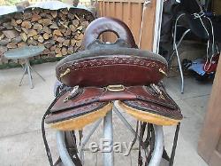 Brenda Imus 4Beat Gaited Saddle, 16 roughout seat, includes pad
