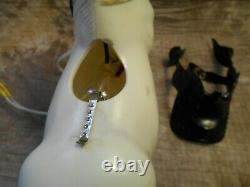 Breyer Alabaster Western Horse Night Light withSaddle & Reins -as is-