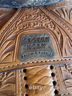 Broken Horn 16 Used Western Show Saddle