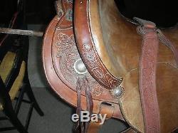 Broken Horn Western Pleasure Saddle 15'' seat