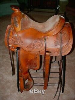 Broken Horn Western Saddle