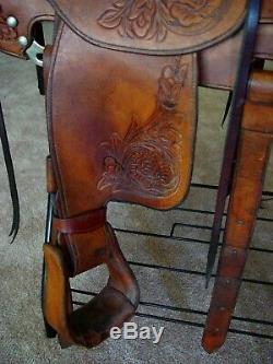 Broken Horn Western Saddle