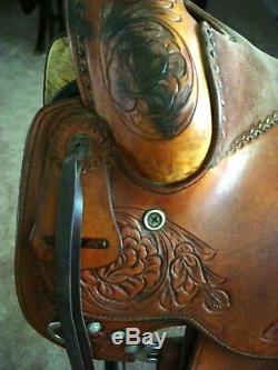 Broken Horn Western Saddle