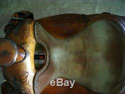 Broken Horn Western Saddle