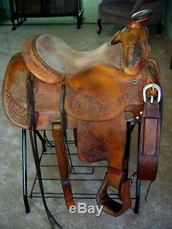 Broken Horn Western Saddle