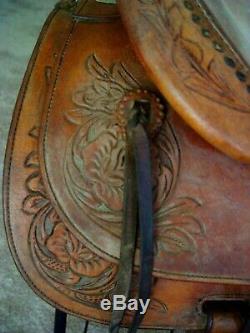 Broken Horn Western Saddle