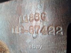 Brown Leather Floral Tooled Traditional Western Horse Saddle 1186C