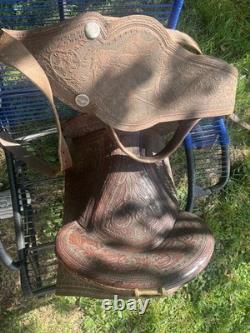Brown Peruvian Paso Fino Saddle