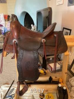 Brydon Brothers vintage western saddle. Beautiful for display and very rideable