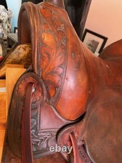 Brydon Brothers vintage western saddle. Beautiful for display and very rideable
