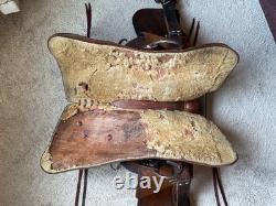 Brydon Brothers vintage western saddle. Beautiful for display and very rideable