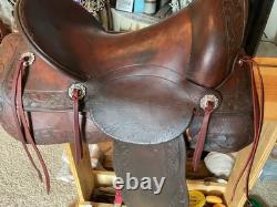 Brydon Brothers vintage western saddle. Beautiful for display and very rideable