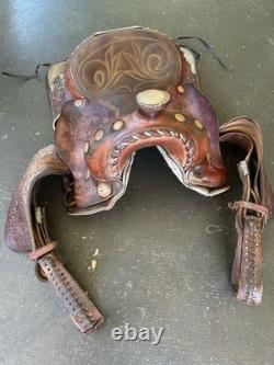 Buffalo Saddlery Western Barrel Saddle