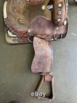 Buffalo Saddlery Western Barrel Saddle