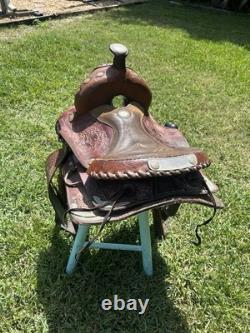 Buffalo Saddlery Western Barrel Saddle