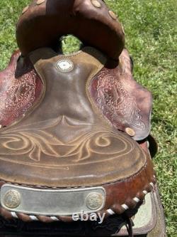 Buffalo Saddlery Western Barrel Saddle