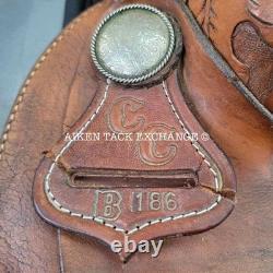 CC Saddlery Charles Crawley Western Saddle, 15 Seat (Read Description)