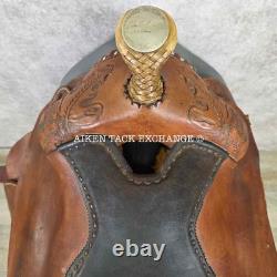 CC Saddlery Charles Crawley Western Saddle, 15 Seat (Read Description)