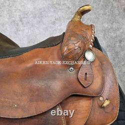 CC Saddlery Charles Crawley Western Saddle, 15 Seat (Read Description)