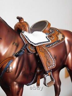 CM Breyer/Model Horse Western Saddle (traditional scale)