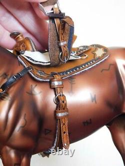 CM Breyer/Model Horse Western Saddle (traditional scale)