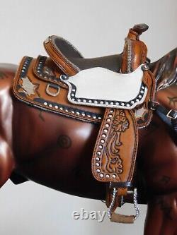 CM Breyer/Model Horse Western Saddle (traditional scale)