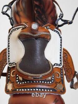 CM Breyer/Model Horse Western Saddle (traditional scale)