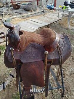 CUSTOM 15 Western Saddle Raw Hide Tree, Horse Or mule