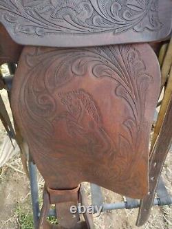 CUSTOM 15 Western Saddle Raw Hide Tree, Horse Or mule