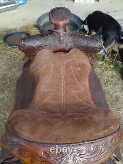 CUSTOM 15 Western Saddle Raw Hide Tree, Horse Or mule