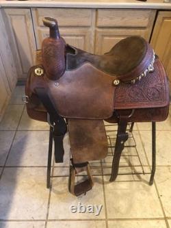 Cactus Roping Saddle 15 Lightly Used