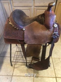 Cactus Roping Saddle 15 Lightly Used