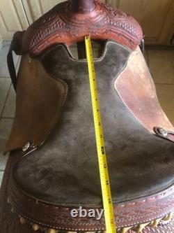 Cactus Roping Saddle 15 Lightly Used
