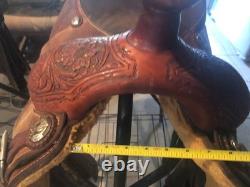 Cactus Roping Saddle 15 Lightly Used