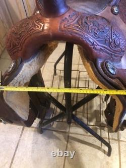 Cactus Roping Saddle 15 Lightly Used