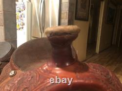 Cactus Roping Saddle 15 Lightly Used