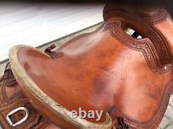 Cactus Saddlery 16 Roper Western Saddle