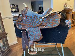 California Saddle Co Barrel Saddle/ Western Saddle