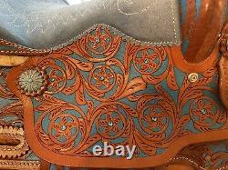 California Saddle Co Barrel Saddle/ Western Saddle