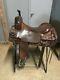 Calvin Allen Cutting Saddle Withterry Riddle Tree Fqhb 18 Inch Seat Used