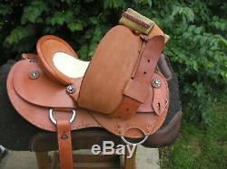 Charles Crawley or Double C Wade Ranch Trail Western Saddle