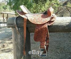 Charmane James Barrel Saddle by Double J 16