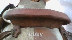 Child's Cowhide-On Western Saddle 10 seat brown & tan beauty LIL COWBOY/COWGIRL