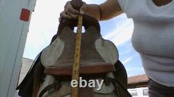 Child's Cowhide-On Western Saddle 10 seat brown & tan beauty LIL COWBOY/COWGIRL