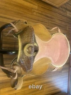 Child's western saddle