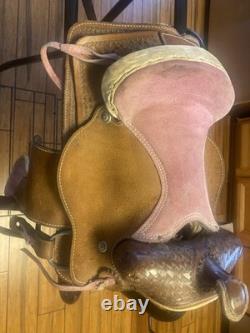 Child's western saddle