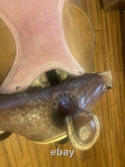 Child's western saddle