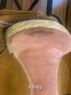 Child's western saddle